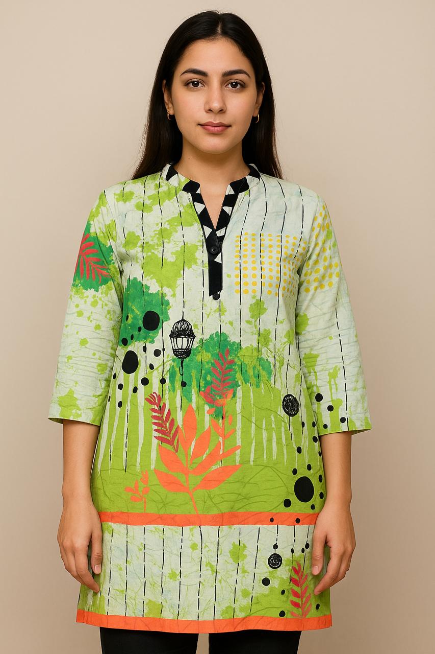 Leafline Fusion Kurti