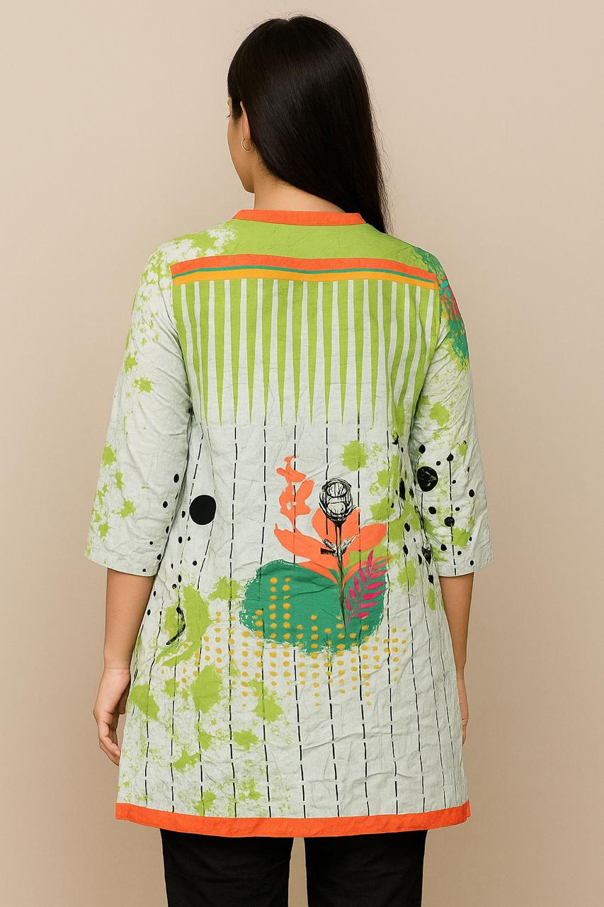 Leafline Fusion Kurti